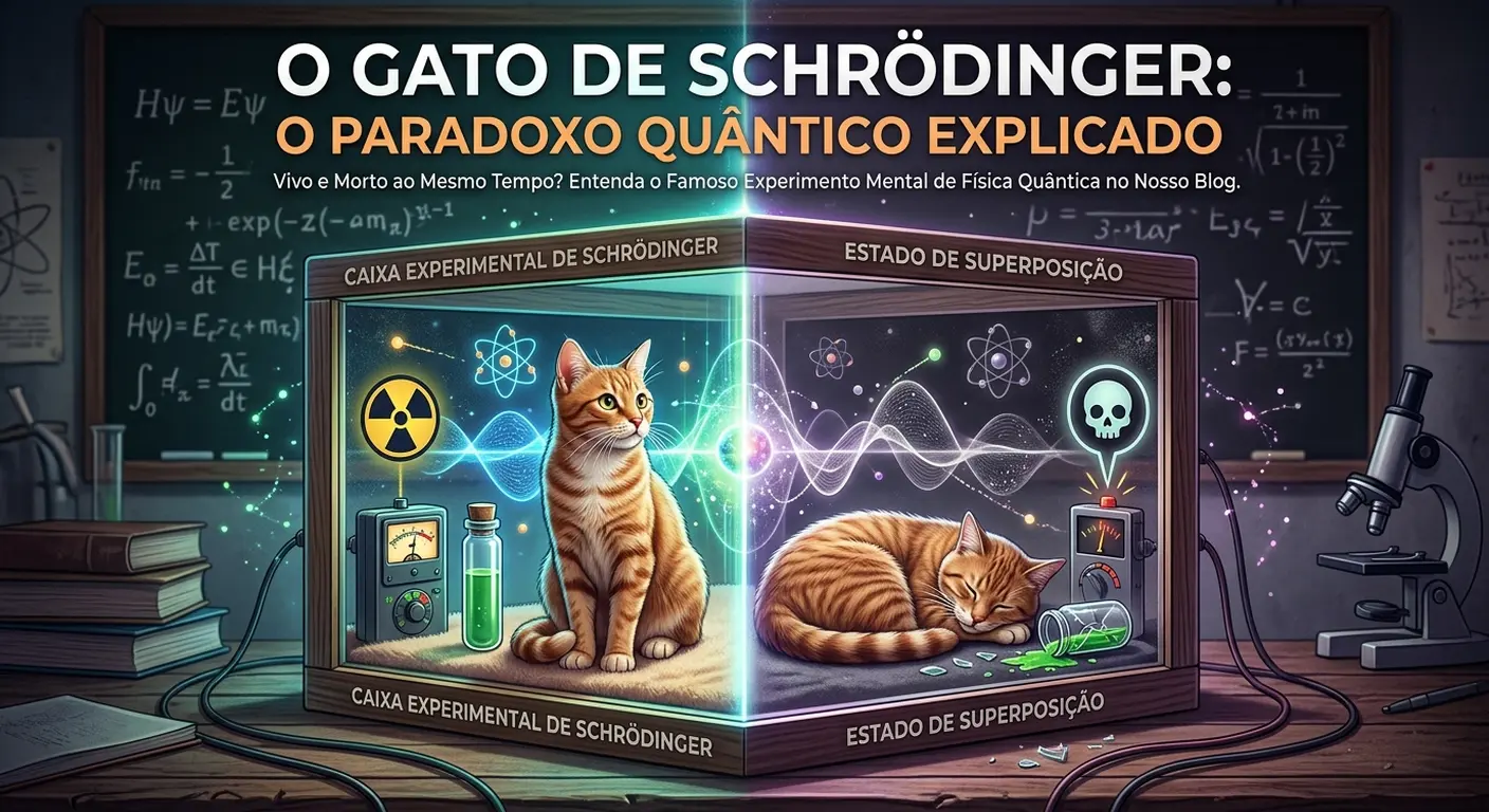 Gato de Schrödinger: A Física Quântica Descomplicada