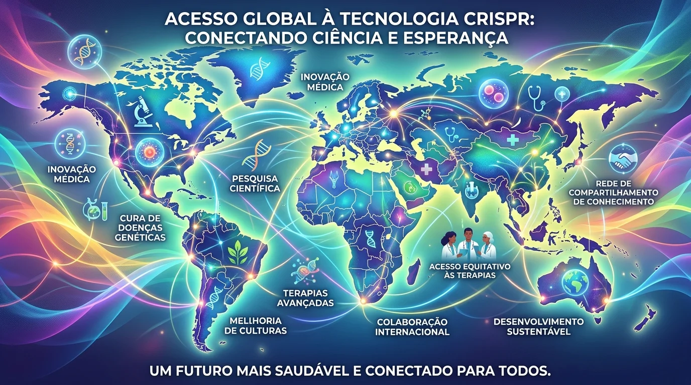 Acesso global à tecnologia CRISPR