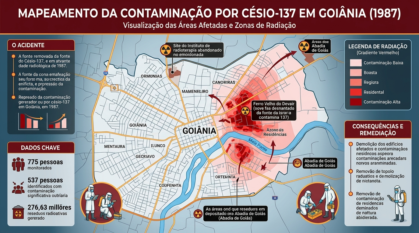 Mapa contaminação