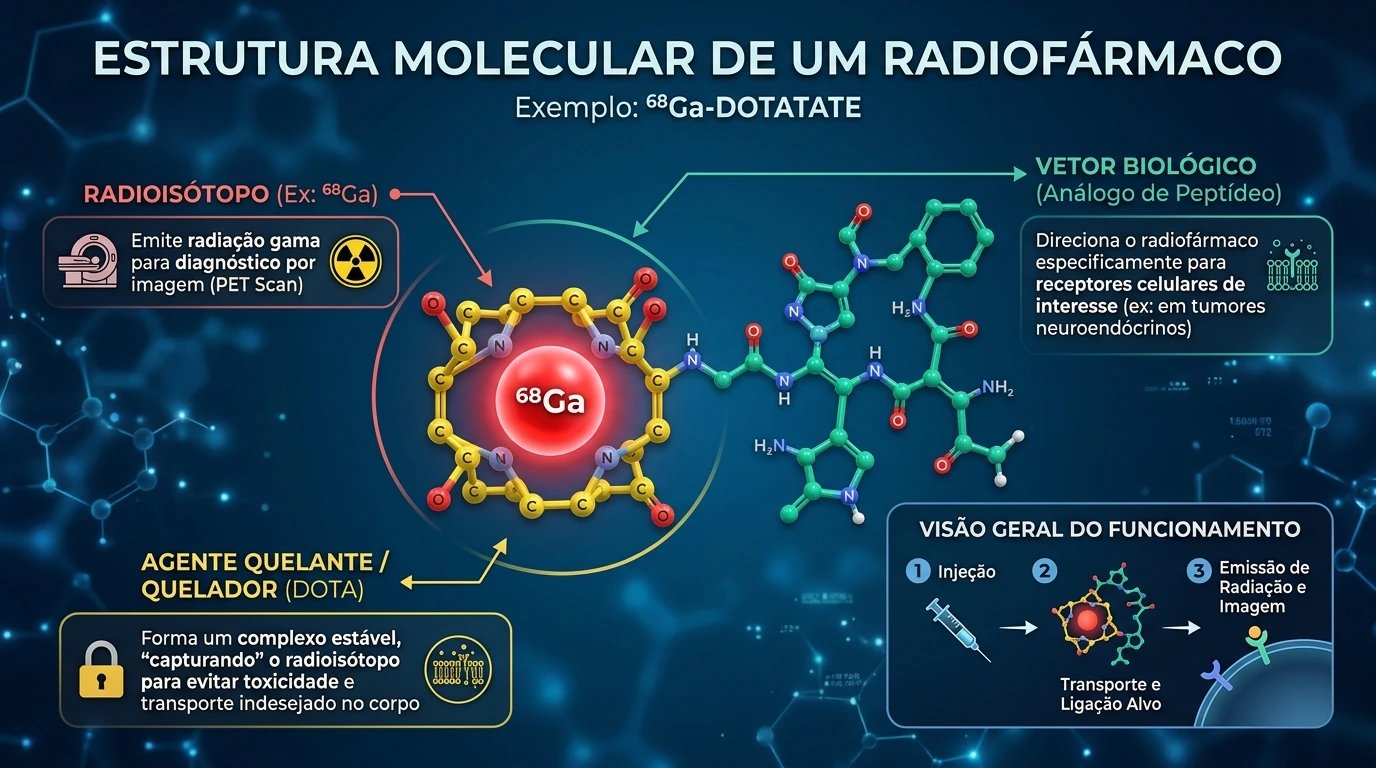 Estrutura radiofármaco